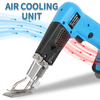 KD-DC100-3 With Battery Adaptor Air-cooling Cordless Rope Heating Knife Cutter