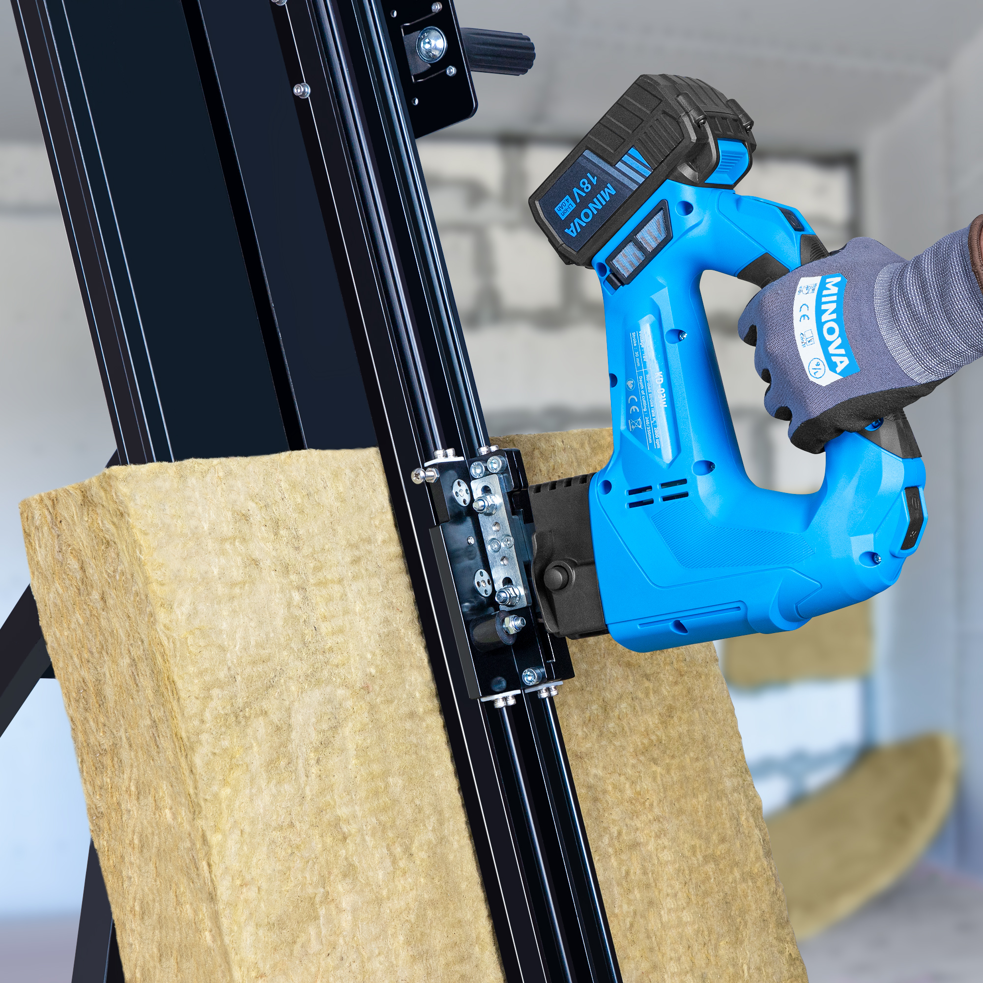 Cordless Insulating Saw for Insulation material/Mineral Wool/Rock Wool