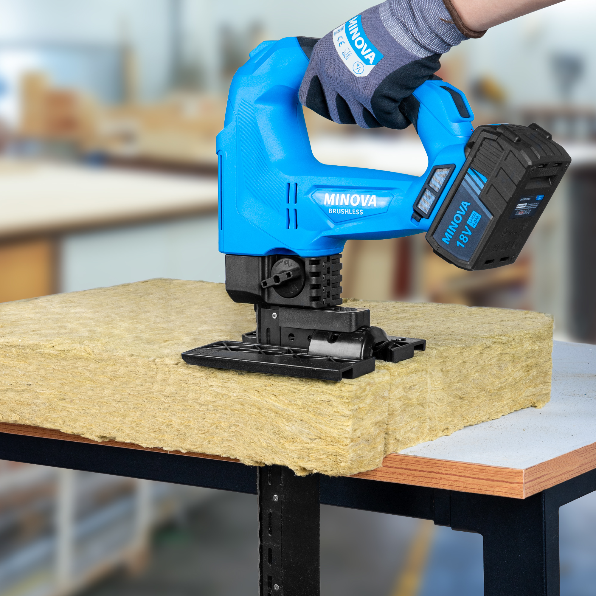 Cordless Insulating Saw for Insulation material/Mineral Wool/Rock Wool